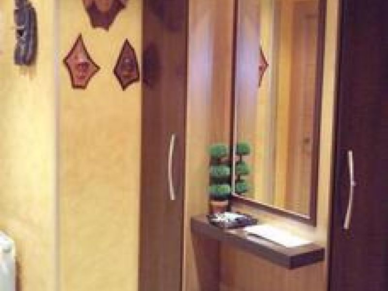 Mueble empotrado de salón con gran capacidad